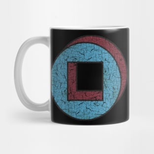 David's  Square in Cicrle Mug